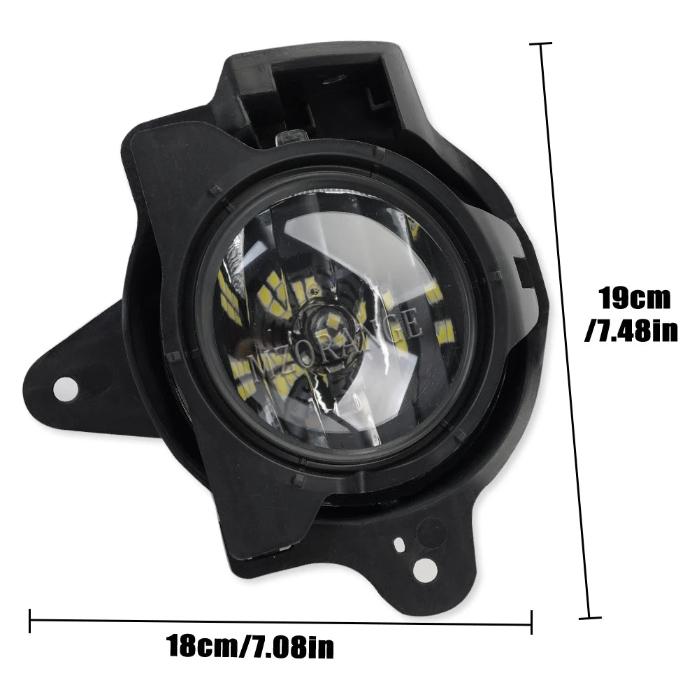 Fog Light Lamp Kit, With Harness, Halogen/LED Option, Toyota Hilux Vigo (D4D), 2011-2015