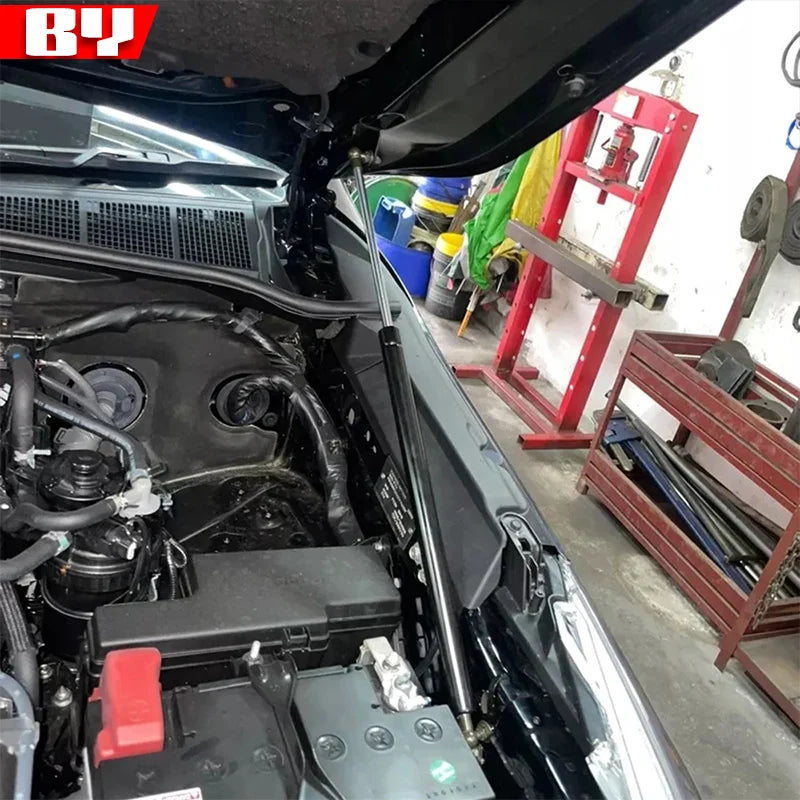 Toyota Hilux Revo 2016-2024, Gas Struts Bonnet Damper Assist, Strut Shock Slow Down Damper Gas Spring, Strut Lift Support