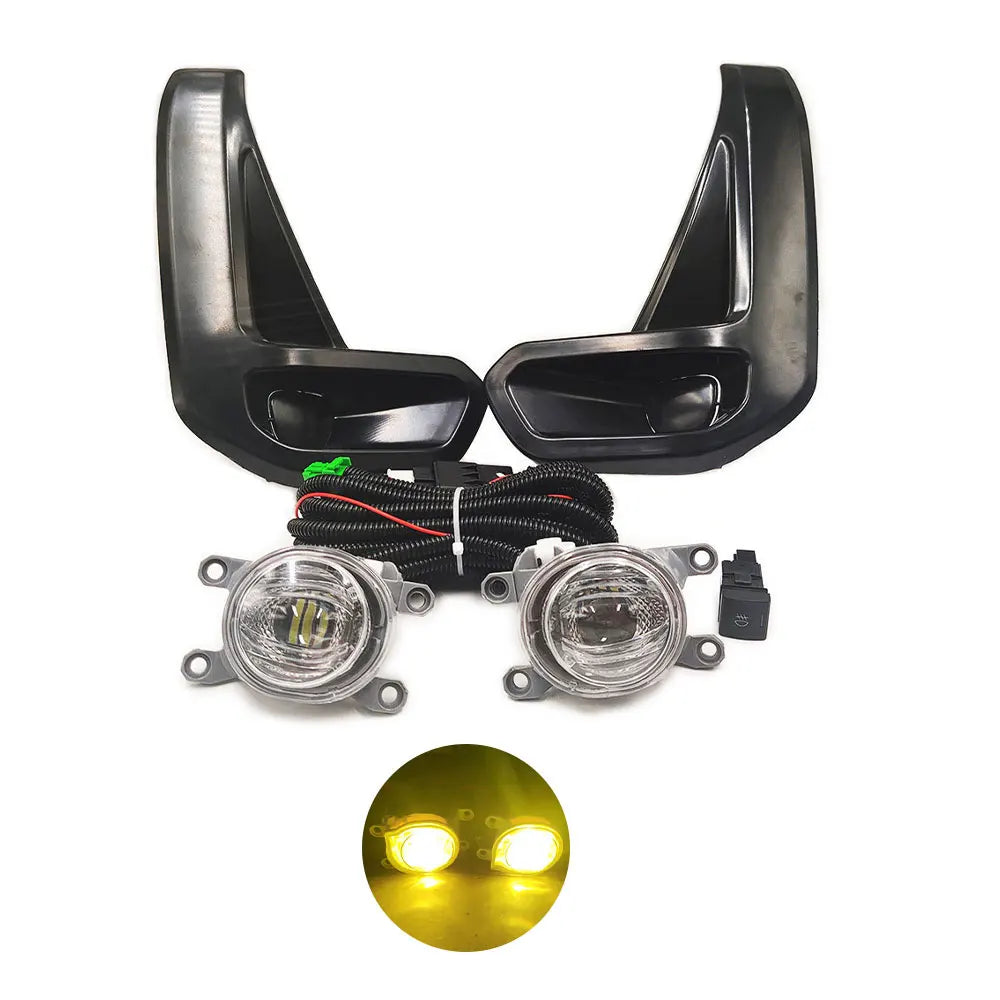 Front Bumper LED Fog lights, Toyota Hilux Revo, 2020-2022