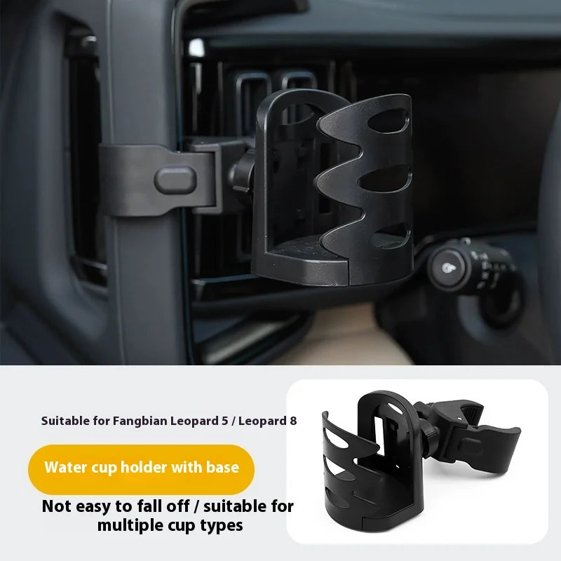 Car Phone Holder, Magnetic Gravity Cup Holder, 360° Adjustable Bracket
