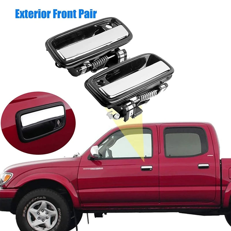 Front Left and Right Exterior Door Handle, Toyota Hilux, 1995-2004, Ref: 69220-35020/69210-35020