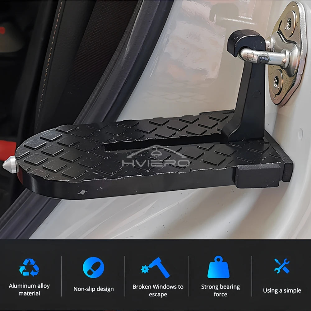 Foldable Car Door Pedal Clip, Multifunction Universal Latch Hook
