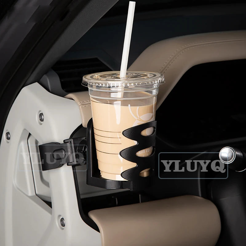 Car Phone Holder, Magnetic Gravity Cup Holder, 360° Adjustable Bracket