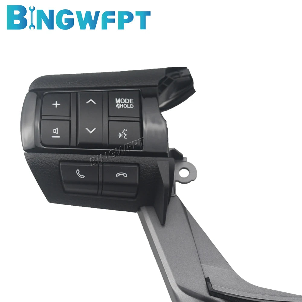 Blue Backlight Steering Wheel, Buttons Switch, Toyota Hilux, 2016-2023