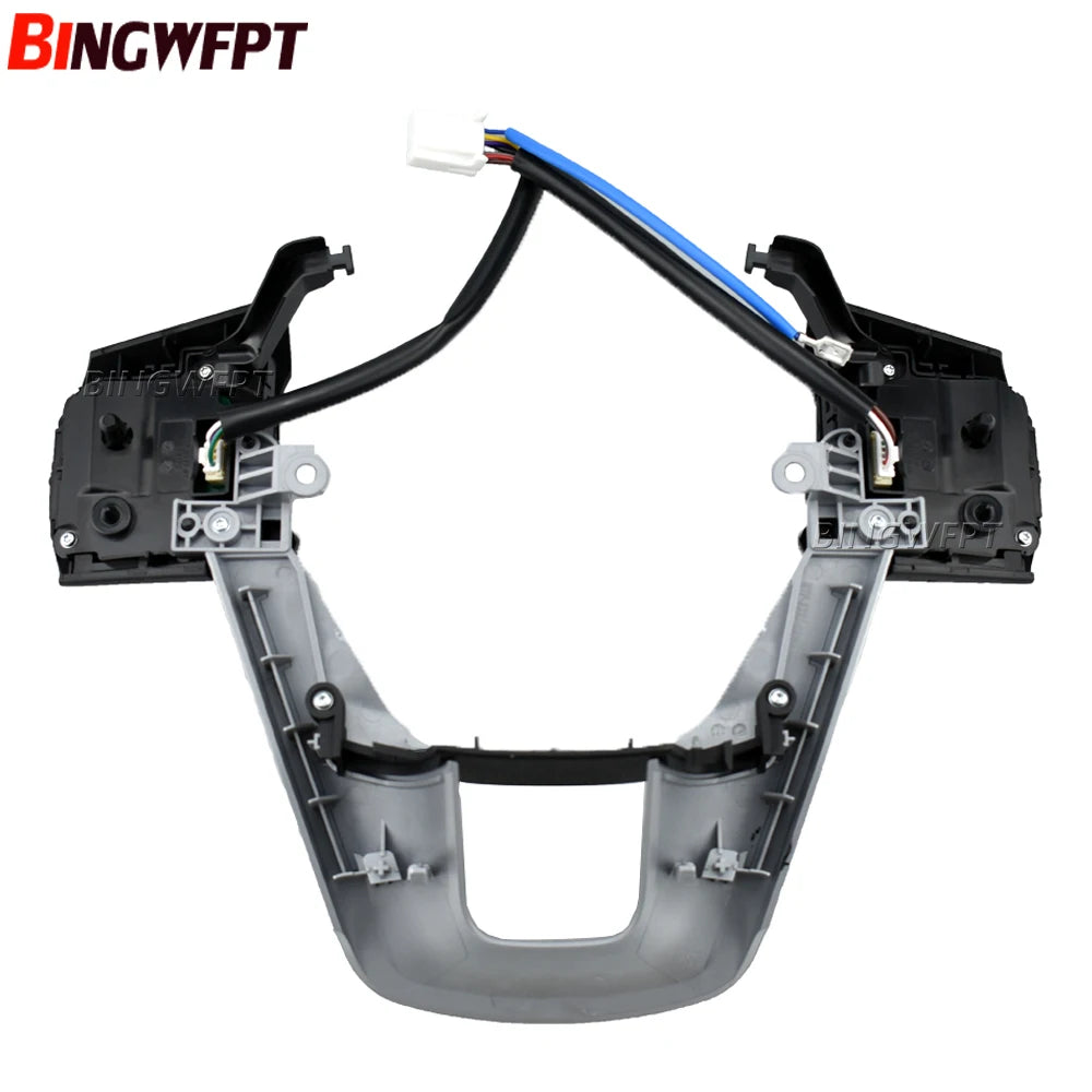 New Steering Wheel Cover With Buttons (Backlight), Toyota Hilux Revo, 2015-2020