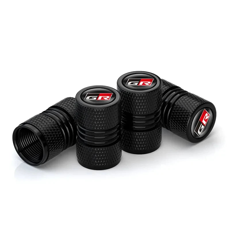 4Pcs Car Wheel Tire Valve Stem Caps, Toyota Hilux