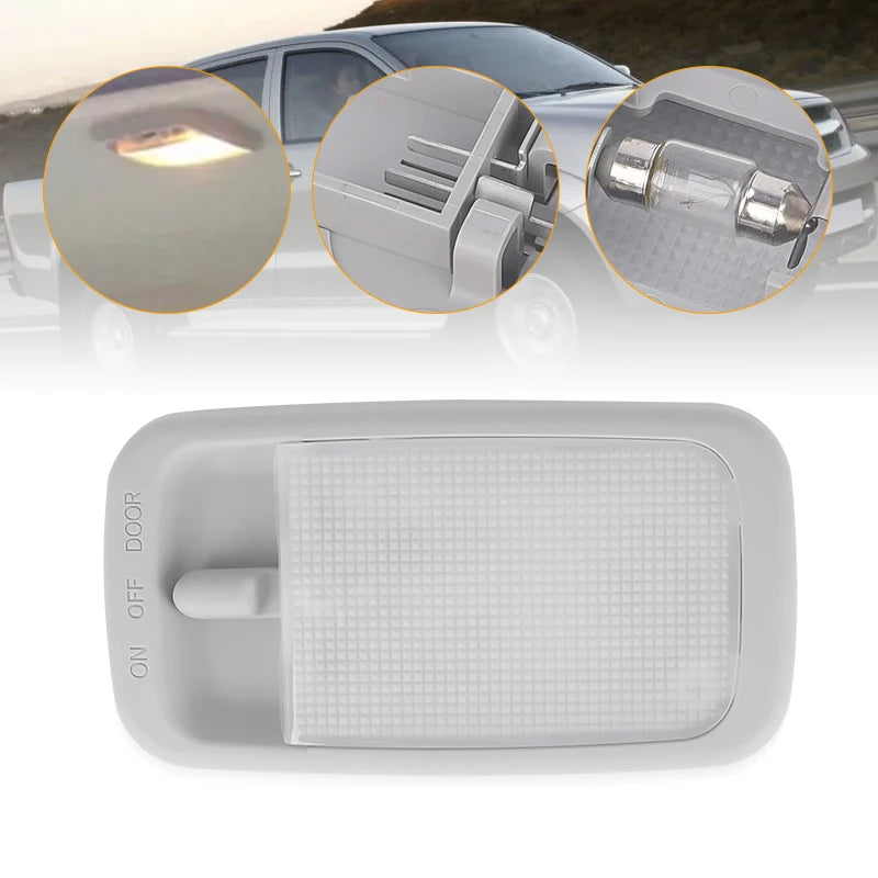 Centre Roof Reading Light Assembly, Toyota Hilux Vigo (D4D), 2005-2014, Ref: 81240-0K010-B0