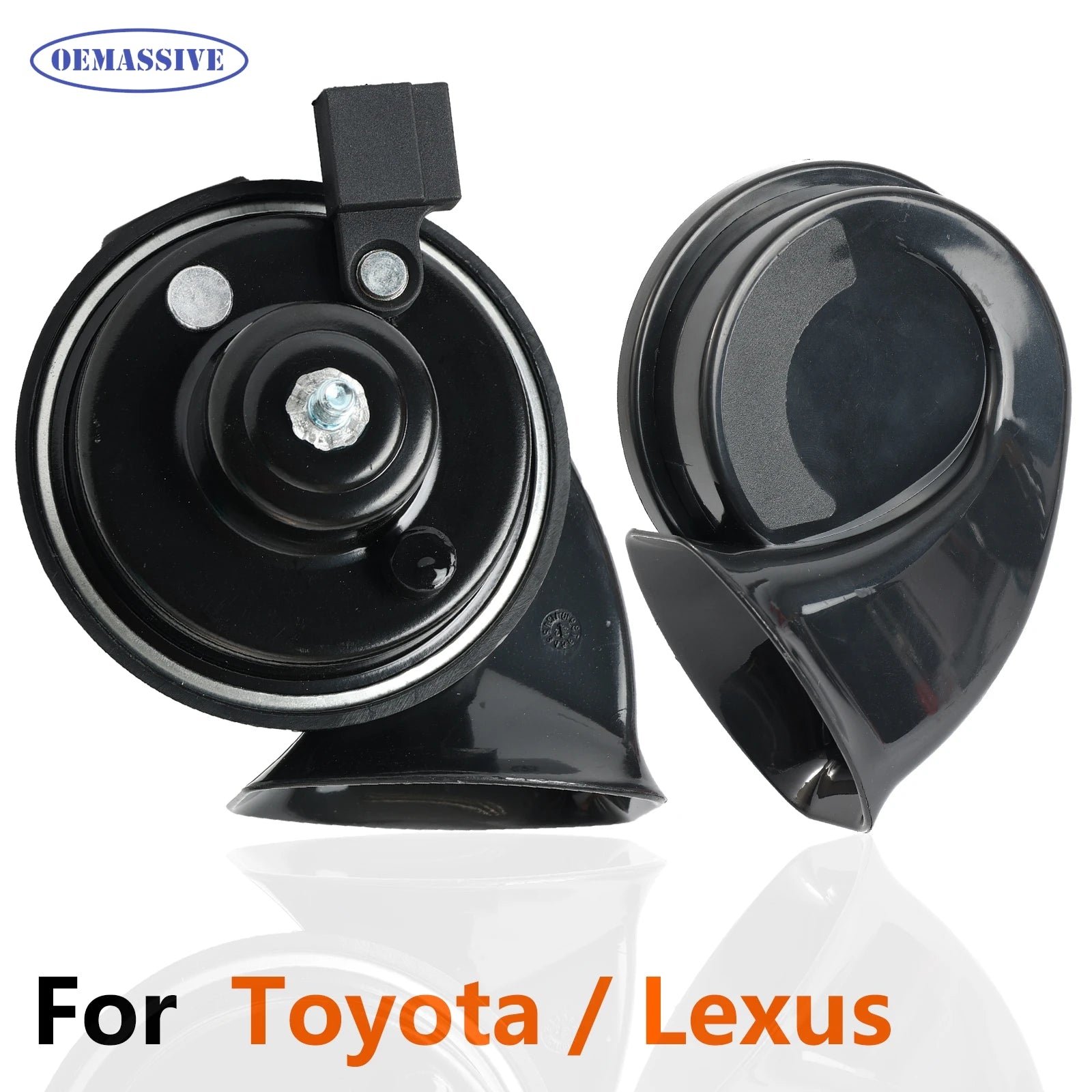 Dual Snail Horn, 12V, 110-125DB, Waterproof, Toyota Hilux, 2001-2014