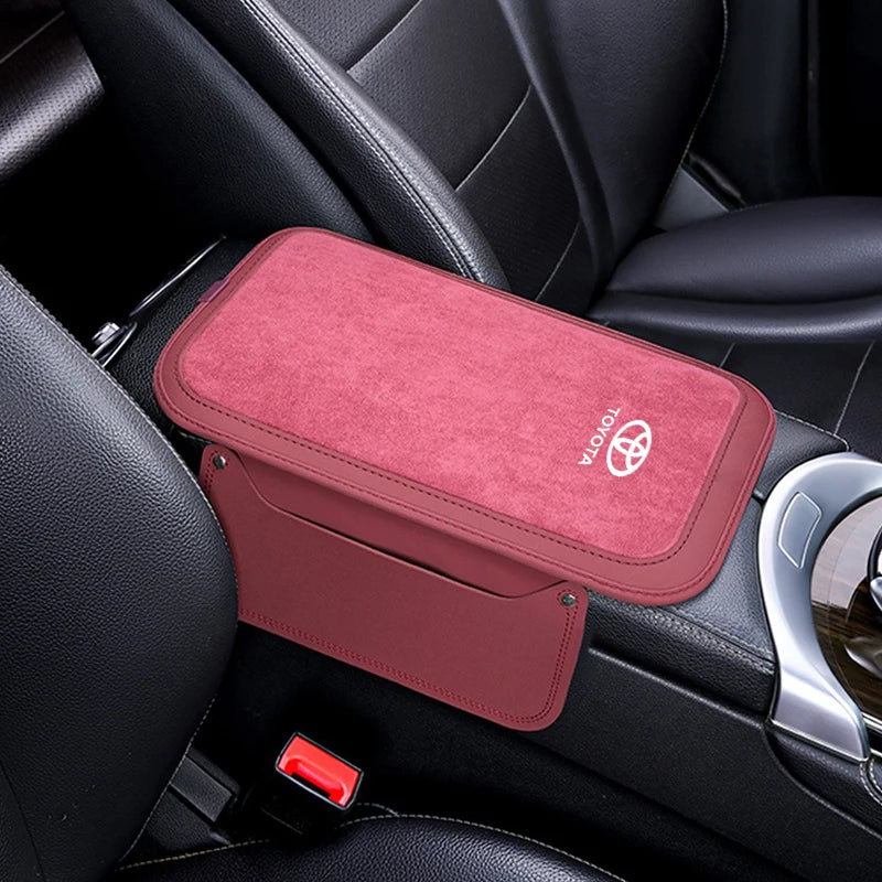 Car Central Armrest, Cushion Mat, Nonslip, Protector Cover Pad, Toyota Hilux