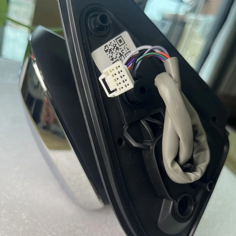 Side Mirror Assembly, 3/5/7/9 Wire, Electrically controlled lens, turn signal, Heating, folding, Toyota Hilux Revo, 2016-2023