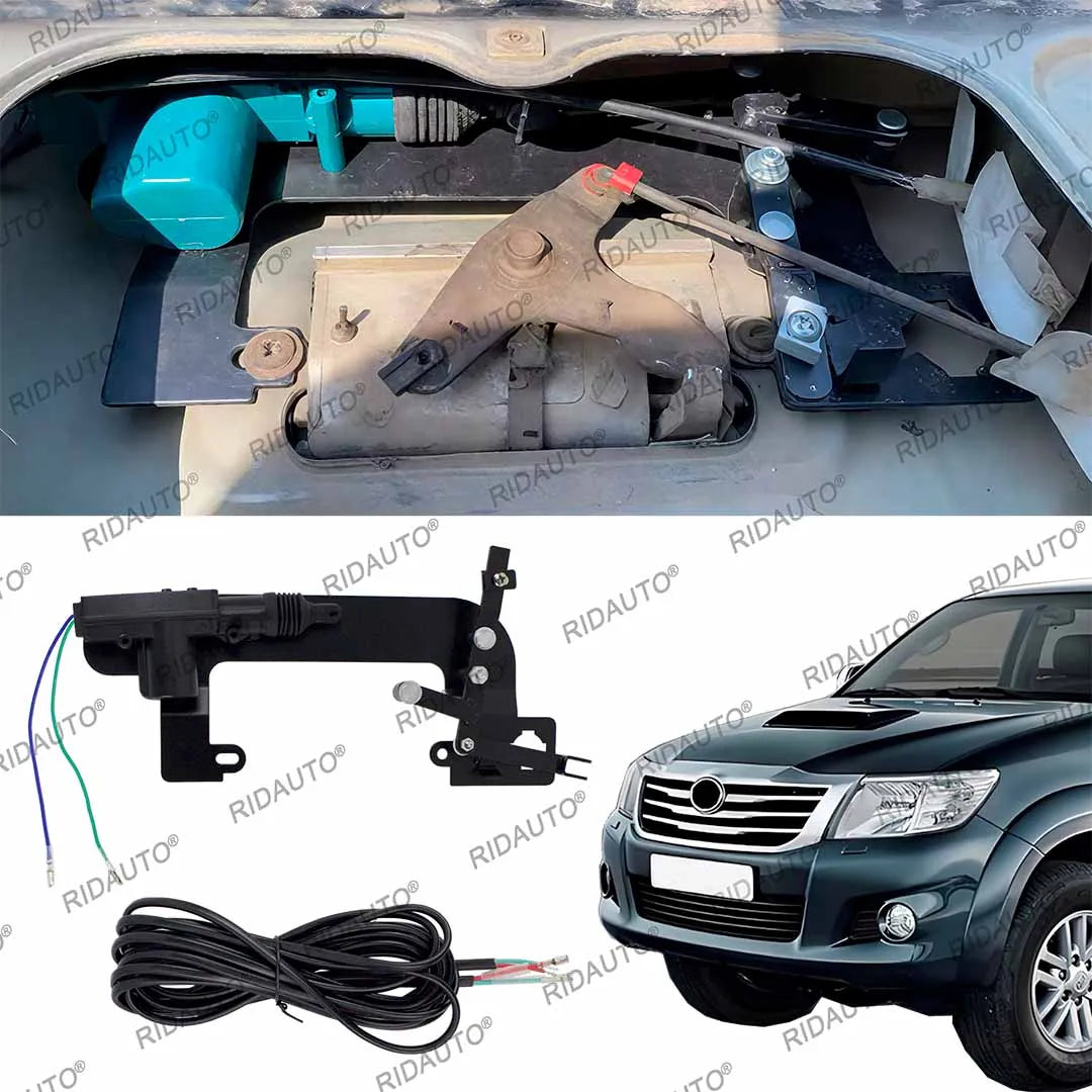 Tailgate Central Lock Kit, Rear Tail Gate Door Electric Lock, Toyota Hilux Vigo, 2008-2014