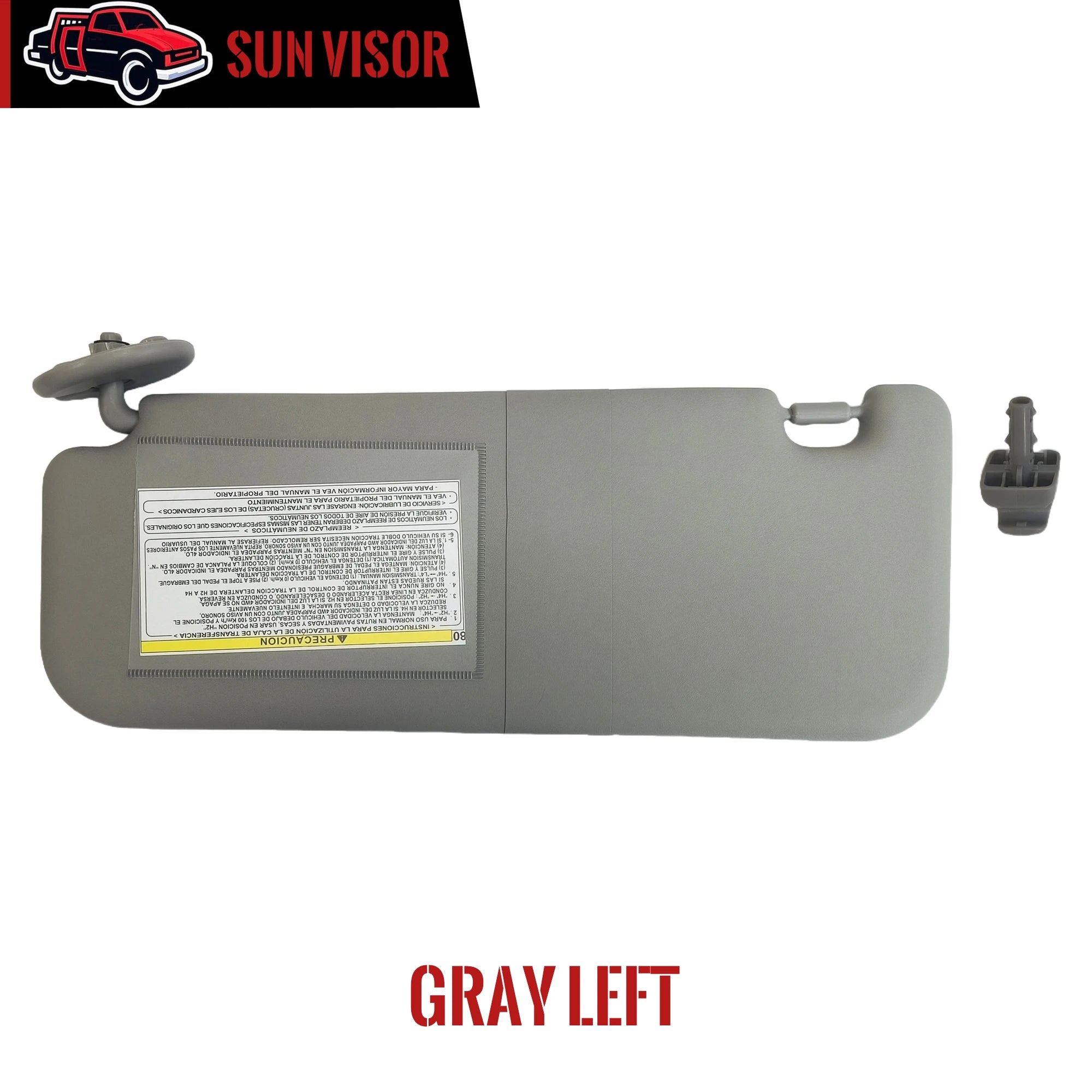 Sun Visor Panel, Toyota Hilux Revo/Rocco, 2015-2022, Ref: 74320-0KB00-C0/74310-0KC30-C0