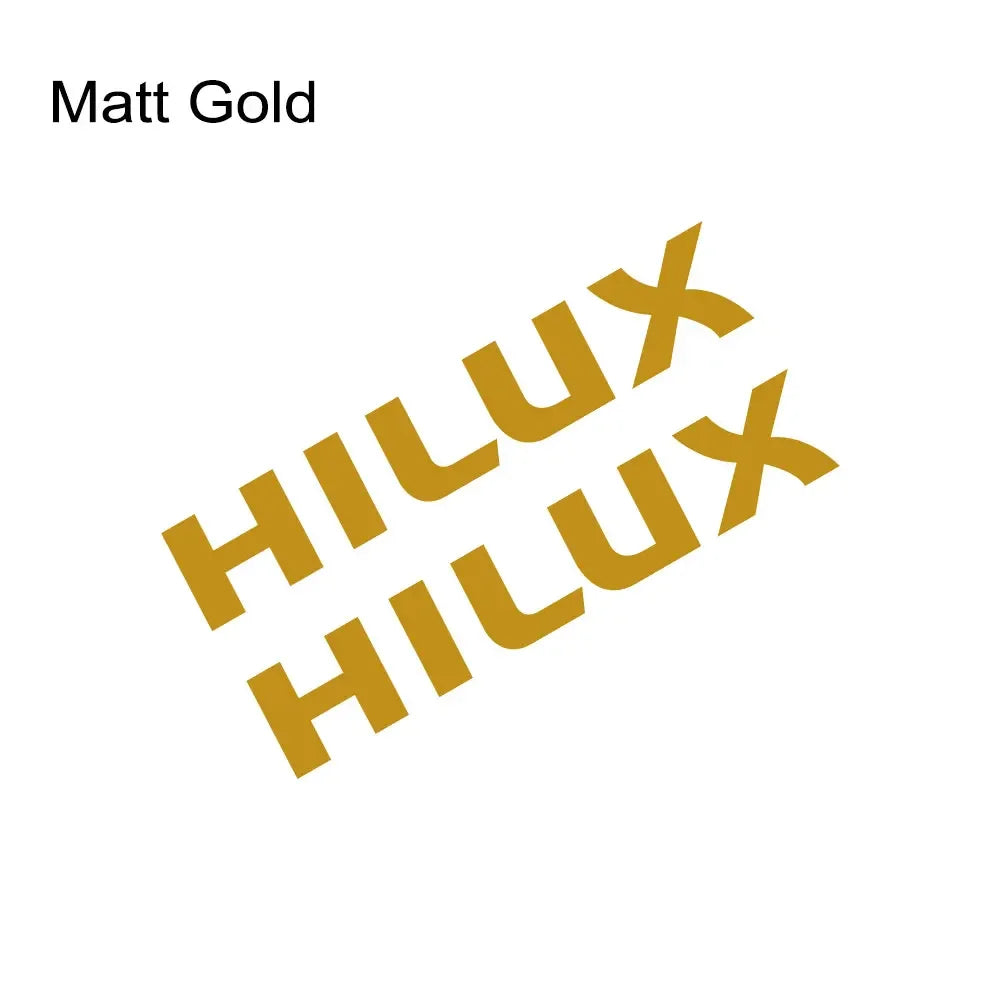 Vinyl Body Side Stickers, 2Pcs, Toyota Hilux Revo/Vigo