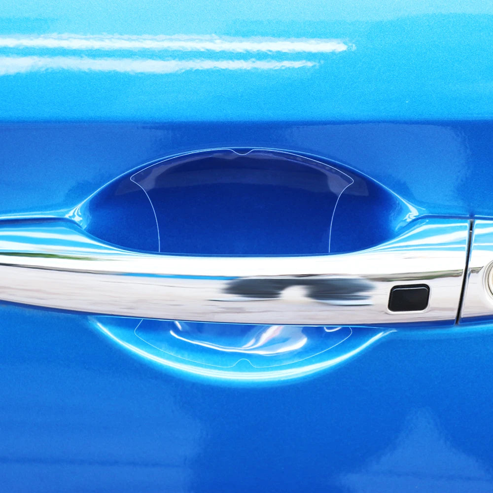 5Pcs Transparent Car Handle Protective Film Stickers, Toyota Hilux