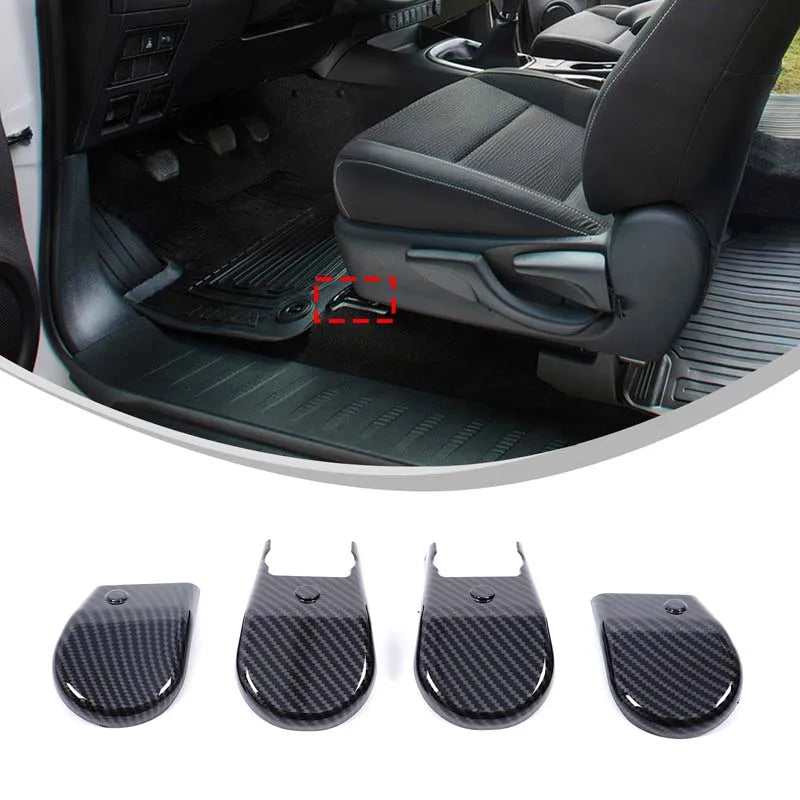 Carbon Fiber Interior Trim Covers, Toyota Hilux Revo, 2015-2020