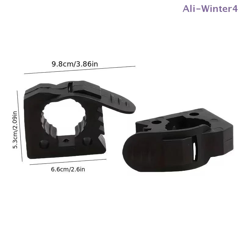 Quick Rubber Clamp For Mounting Tools Equipment, 2/4Pcs