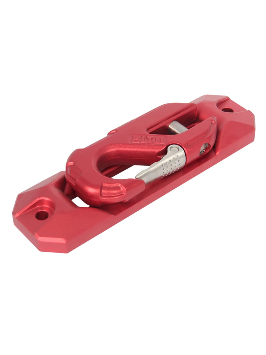 Aluminium Alloy Rope Guide Mouth with winch trailer hook, 19000LBS