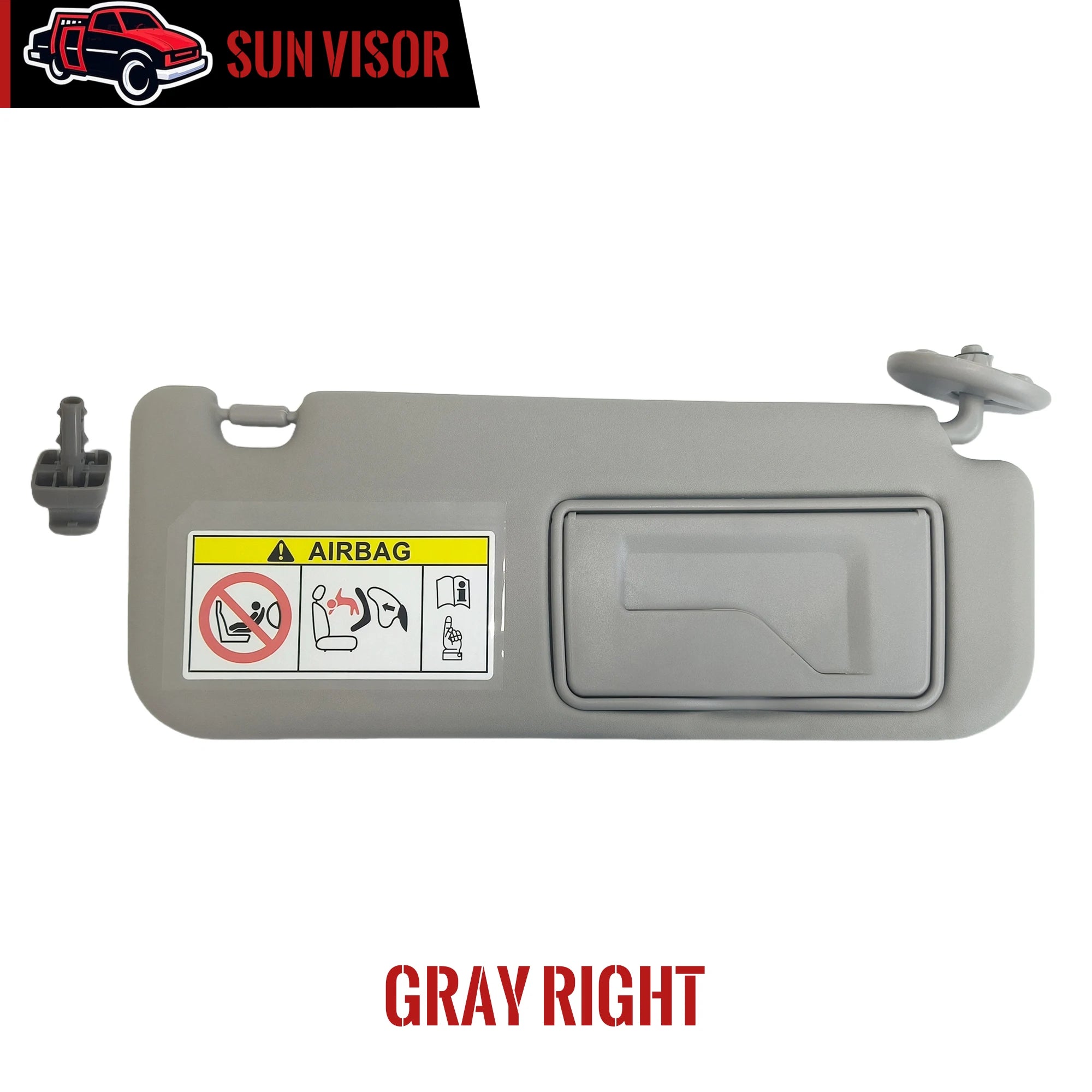 Sun Visor Panel, Toyota Hilux Revo/Rocco, 2015-2022, Ref: 74320-0KB00-C0/74310-0KC30-C0