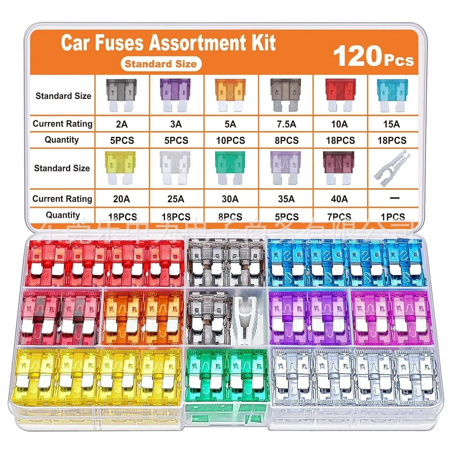 300/180/120pcs, Blade Fuse Assortment Kit