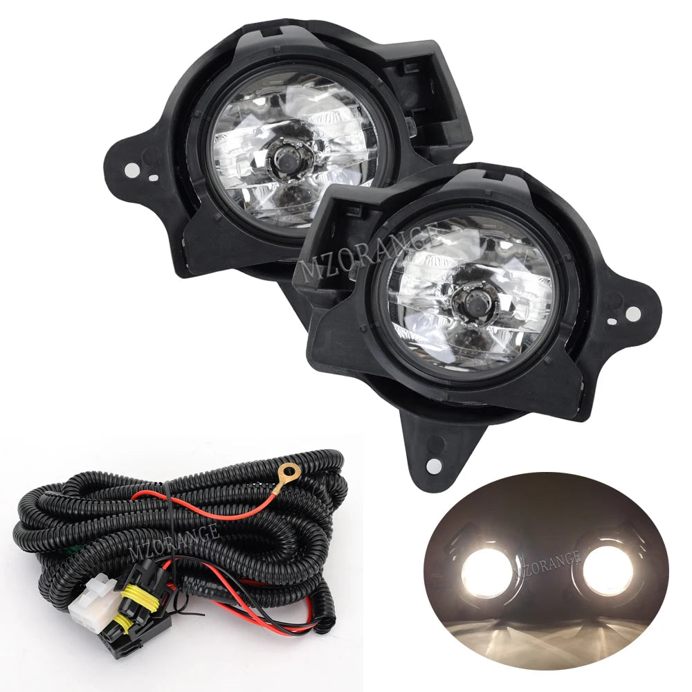 Fog Light Lamp Kit, With Harness, Halogen/LED Option, Toyota Hilux Vigo (D4D), 2011-2015