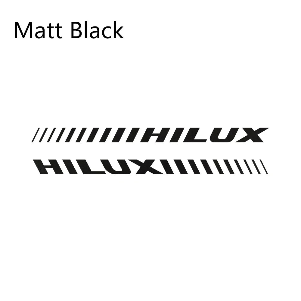 Vinyl Side Stripes Stickers, Hilux Vigo & Revo