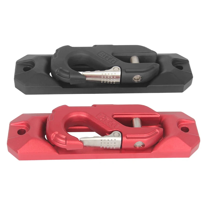 Aluminium Alloy Rope Guide Mouth with winch trailer hook, 19000LBS