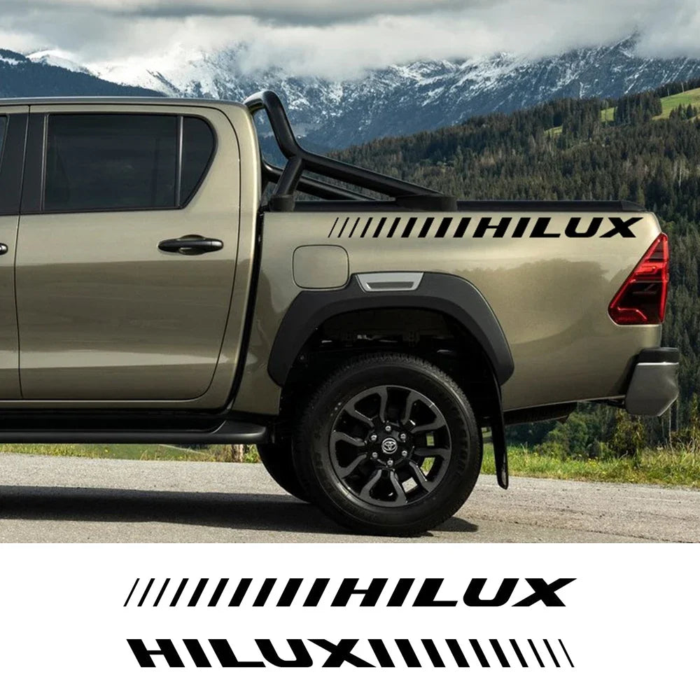 Vinyl Side Stripes Stickers, Hilux Vigo & Revo