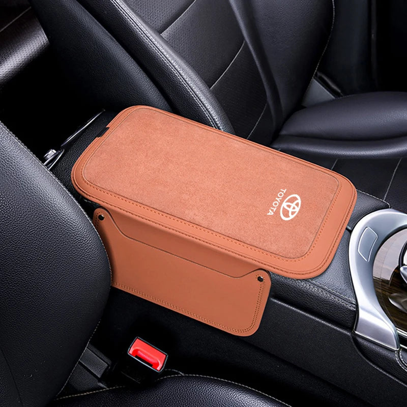 Car Central Armrest, Cushion Mat, Nonslip, Protector Cover Pad, Toyota Hilux