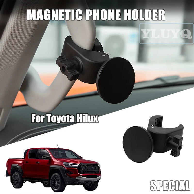 Car Phone Holder, Magnetic Gravity Cup Holder, 360° Adjustable Bracket