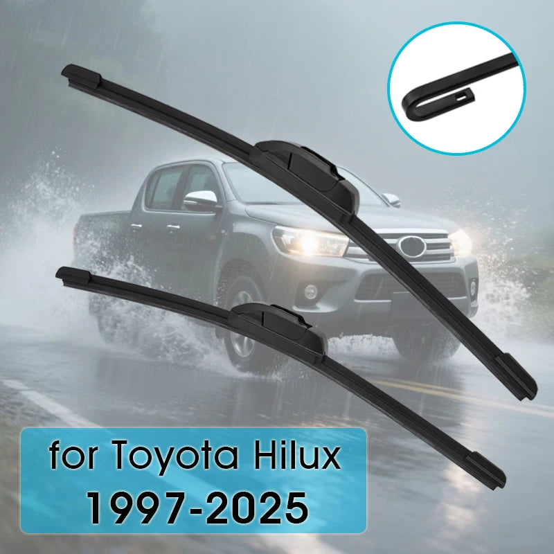 Front Windscreen Wiper Blades, Toyota Hilux, 1997-2025