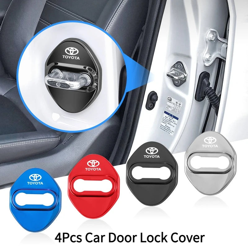 Door Lock Cover Cap, Scratch and Dirt Resistant, Toyota Hilux