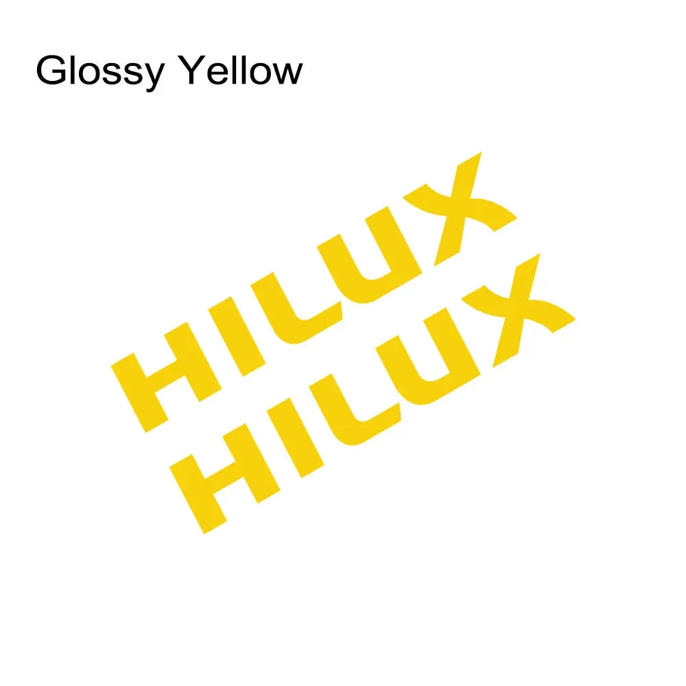 Vinyl Body Side Stickers, 2Pcs, Toyota Hilux Revo/Vigo