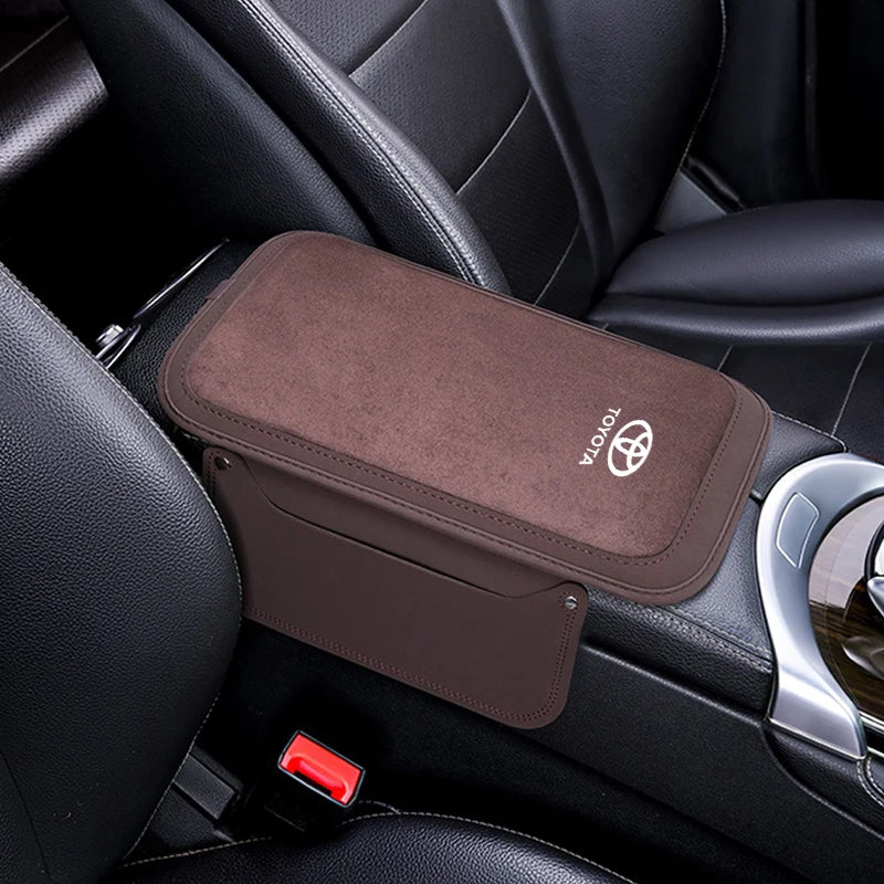 Car Central Armrest, Cushion Mat, Nonslip, Protector Cover Pad, Toyota Hilux