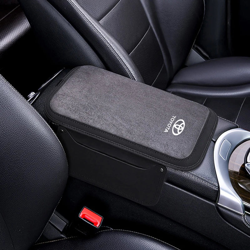 Car Central Armrest, Cushion Mat, Nonslip, Protector Cover Pad, Toyota Hilux