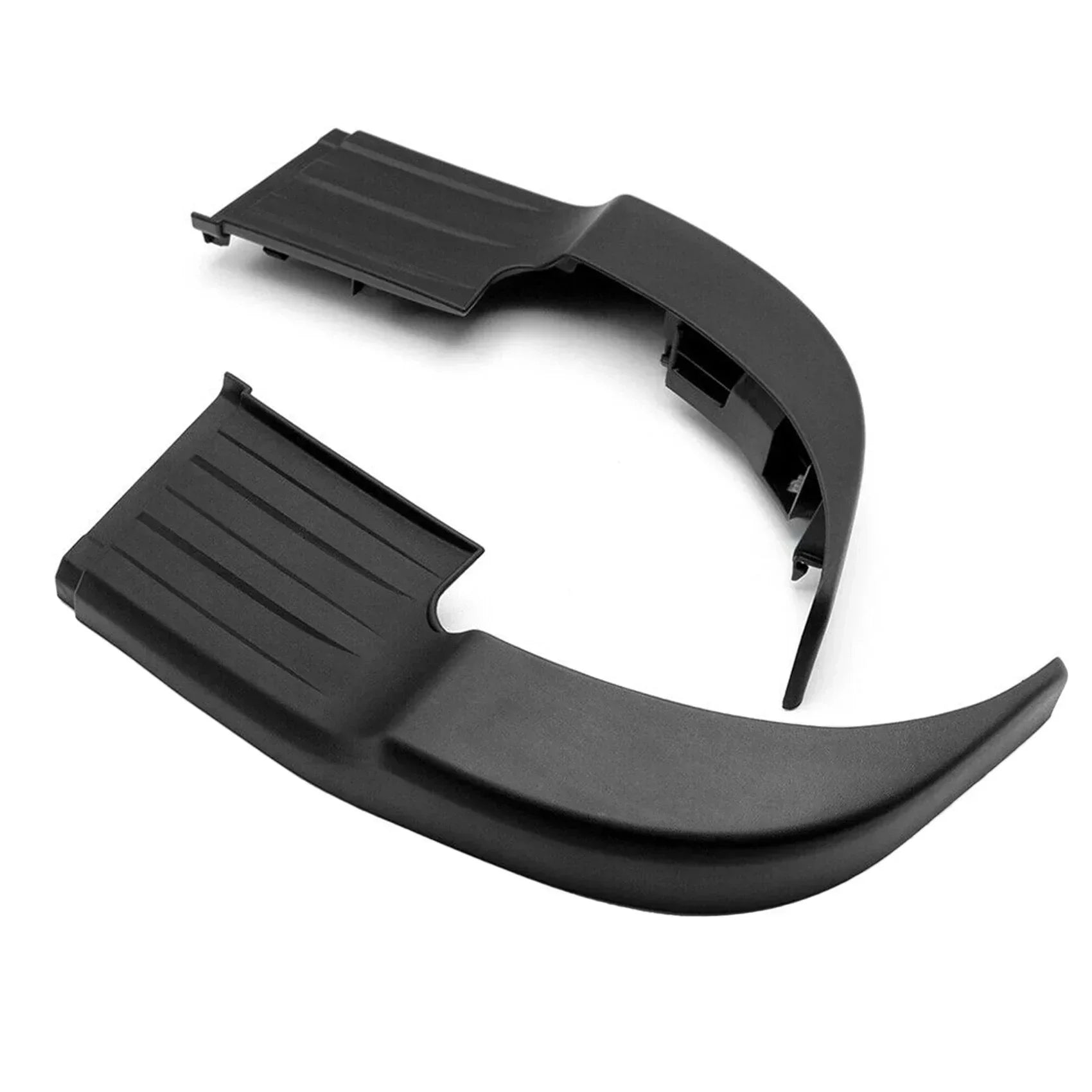 Rear Bumper Step Plate, Black, Toyota Hilux Revo/Rocco, 2015-2019, Ref: 52163-0K030/52164-0K030
