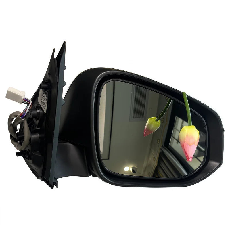 Side Mirror Assembly, 3/5/7/9 Wire, Electrically controlled lens, turn signal, Heating, folding, Toyota Hilux Revo, 2016-2023