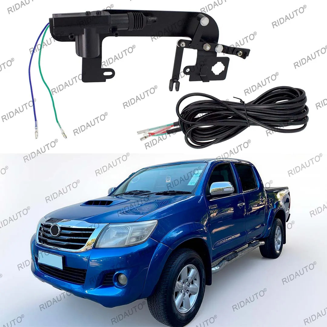 Tailgate Central Lock Kit, Rear Tail Gate Door Electric Lock, Toyota Hilux Vigo, 2008-2014