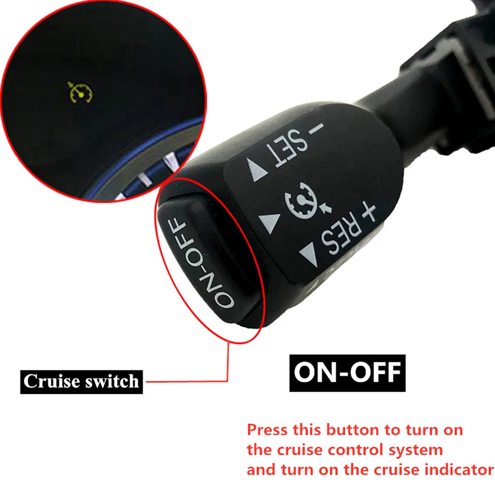 Cruise Control Switch, Toyota Hilux Vigo (D4D), 2005-2015