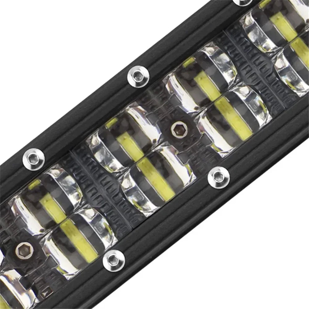 Led Light Bar 2-Rows, Led Work Light, 4x4 Led Light Bar, 12V