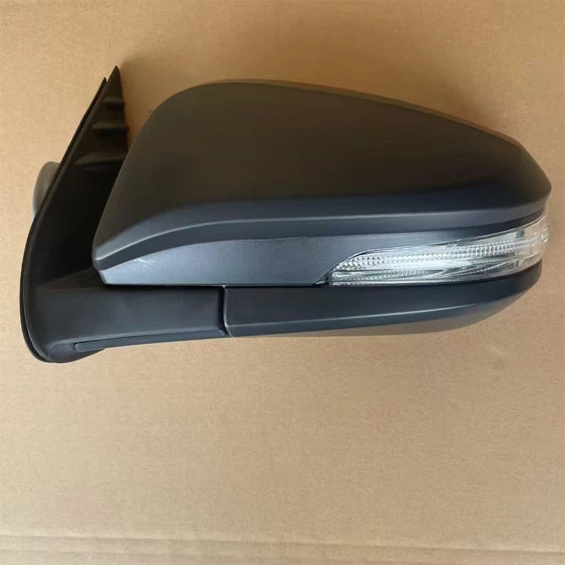 Side Mirror Assembly, 3/5/7/9 Wire, Electrically controlled lens, turn signal, Heating, folding, Toyota Hilux Revo, 2016-2023