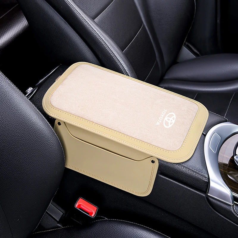 Car Central Armrest, Cushion Mat, Nonslip, Protector Cover Pad, Toyota Hilux