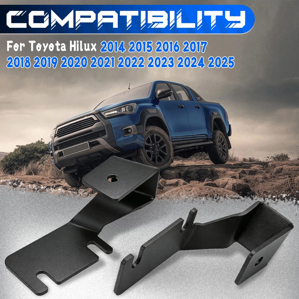 Hood Mounting Bracket, Toyota Hilux, 2014-2025
