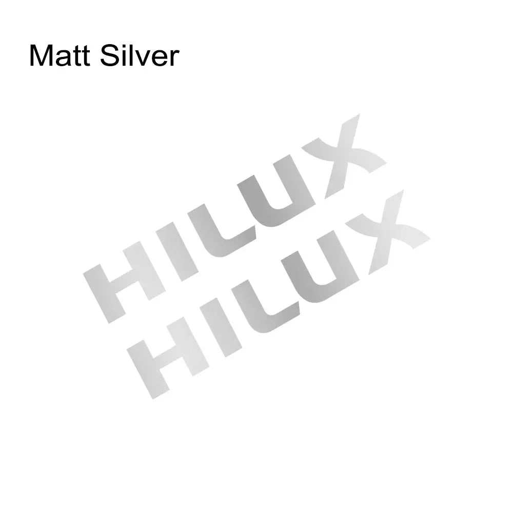 Vinyl Body Side Stickers, 2Pcs, Toyota Hilux Revo/Vigo