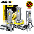 AUXITO, 2Pcs, H7, H11, H8, HB3 9005, HB4 9006, Led Headlight Lamp, Max Lumen 30000LM, 70W, 6500K White