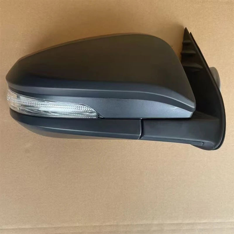Side Mirror Assembly, 3/5/7/9 Wire, Electrically controlled lens, turn signal, Heating, folding, Toyota Hilux Revo, 2016-2023