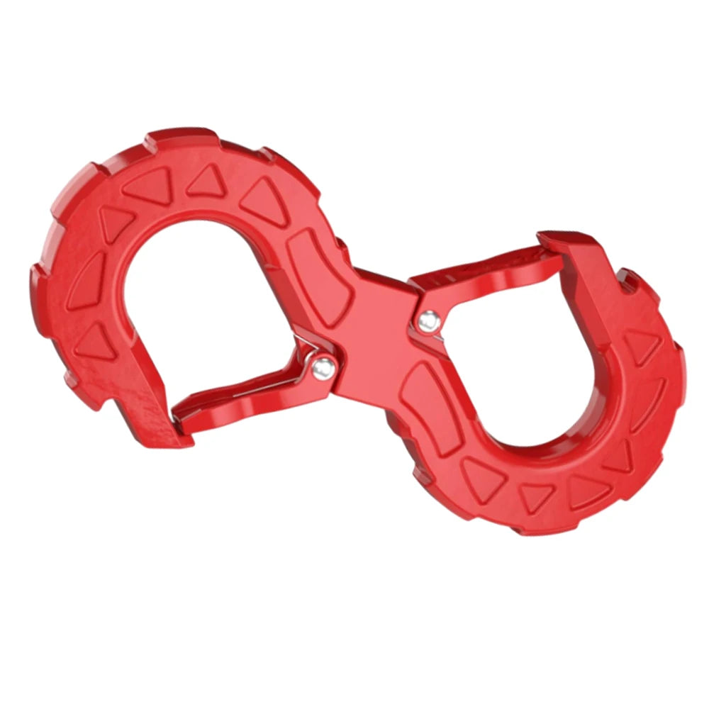 3/8" Heavy Duty Winch Hook, Off-Road Recovery Towing Shackle 33000 Lbs, Heavy Duty Quick Shackle