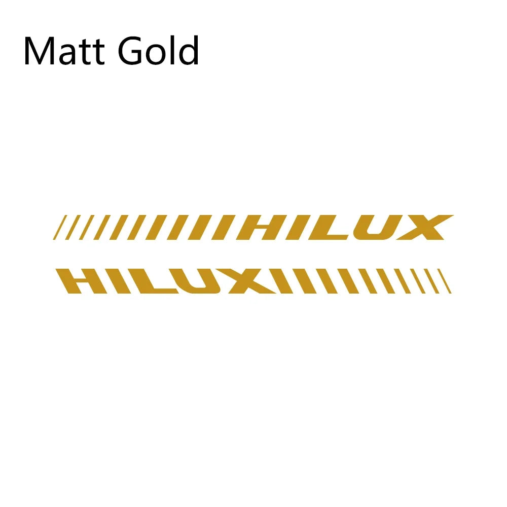 Vinyl Side Stripes Stickers, Hilux Vigo & Revo