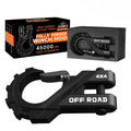 20-Ton Off-Road Winch Hook, Forged Heavy-Duty Towing Hook With A Thickened Tongue, 1 Pcs