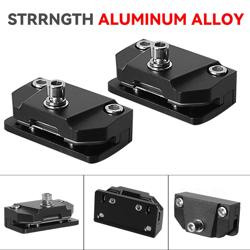 Universal Car Hood Spotlight Base, Light Bracket Mounting Clip, LED Work Light Mount Clamp