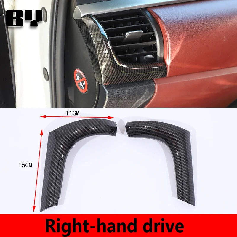 Carbon Fiber Interior Trim Covers, Toyota Hilux Revo, 2015-2020